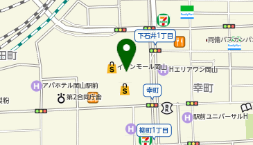タリーズコーヒー イオンモール岡山店の地図画像
