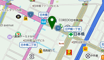 タリーズコーヒー OEDO日本橋店の地図画像