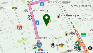 タリーズコーヒー 浦和仲町店の地図画像