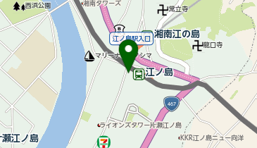 タリーズコーヒー 江ノ電江ノ島駅店の地図画像