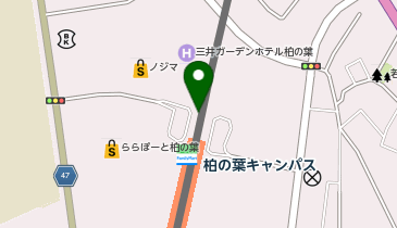 タリーズコーヒー TX柏の葉キャンパス駅前店の地図画像