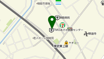 タリーズコーヒー TMGあさか医療センター店の地図画像