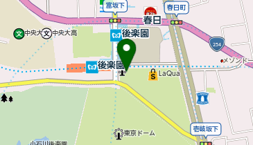 タリーズコーヒー 東京ドームシティラクーア店の地図画像