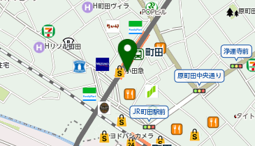 タリーズコーヒー with U 小田急百貨店町田店の地図画像