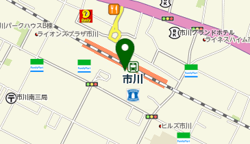 タリーズコーヒー シャポー市川店の地図画像