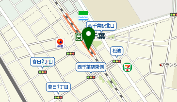 タリーズコーヒー ペリエ西千葉店の地図画像