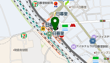 タリーズコーヒー 京成日暮里駅店の地図画像