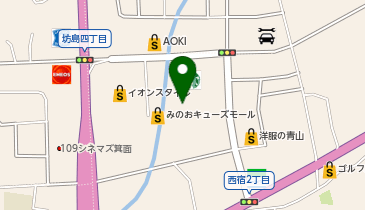 タリーズコーヒー with U みのおキューズモール店の地図画像