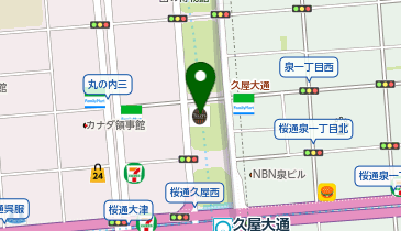 タリーズコーヒー RAYARD Hisaya-odori Park店の地図画像