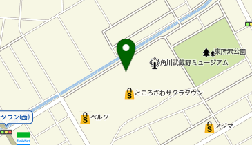 タリーズコーヒー ところざわサクラタウン店の地図画像