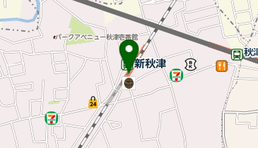 タリーズコーヒー ビーンズアネックス新秋津店の地図画像
