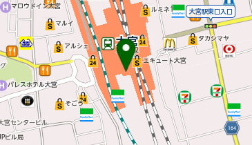 タリーズコーヒー ルミネ大宮LUMINE1店の地図画像