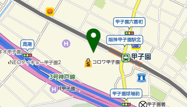タリーズコーヒー &TEA Corowa甲子園店の地図画像