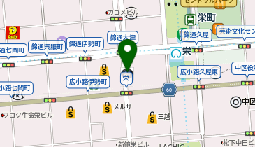 タリーズコーヒー サカエチカ店の地図画像