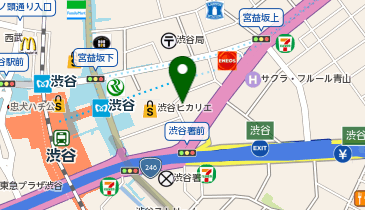 タリーズコーヒー 渋谷アクシュ店の地図画像