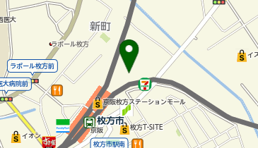 タリーズコーヒー 枚方モール店の地図画像