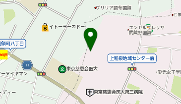 タリーズコーヒー 慈恵医大西部医療センター店の地図画像