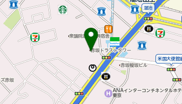 タリーズコーヒー 赤坂トラストタワー店の地図画像