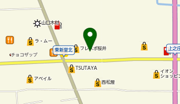 タリーズコーヒー フレスポ桜井店の地図画像