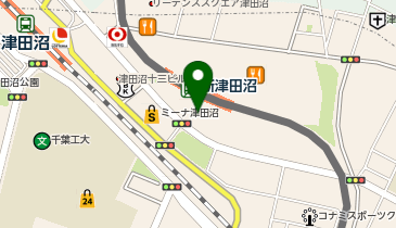 タリーズコーヒー &TEA イオンモール津田沼South店の地図画像