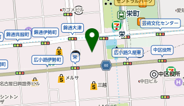 タリーズコーヒー ザ・ランドマーク名古屋栄店の地図画像