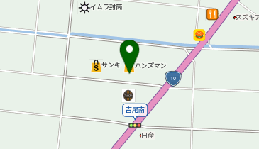 タリーズコーヒー ハンズマン吉尾店の地図画像
