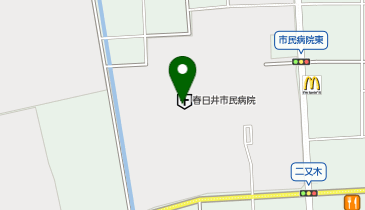 タリーズコーヒー 春日井市民病院店の地図画像