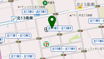タリーズコーヒー 札幌天使病院店の地図画像