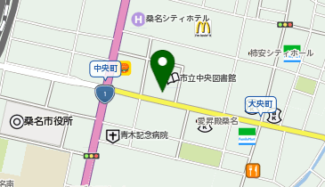 タリーズコーヒー くわなメディアライヴ店の地図画像