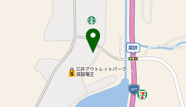 タリーズコーヒー 三井アウトレットパーク滋賀竜王店の地図画像