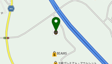 タリーズコーヒー 土岐プレミアム・アウトレットサテライト店の地図画像