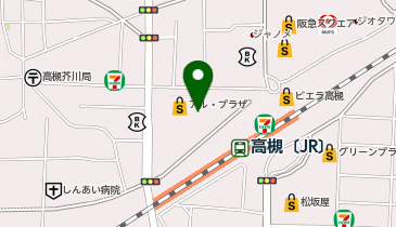 タリーズコーヒー アル・プラザ高槻店の地図画像