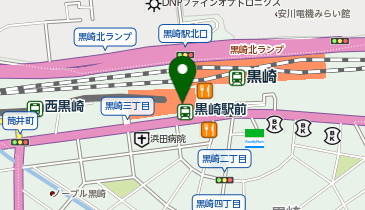 タリーズコーヒー コムシティ黒崎店の地図画像