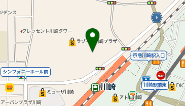 タリーズコーヒー ラゾーナ川崎店の地図画像