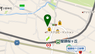 タリーズコーヒー ザ・スクエア聖蹟桜ケ丘店の地図画像