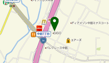 タリーズコーヒー フタバ図書MEGA中筋店の地図画像