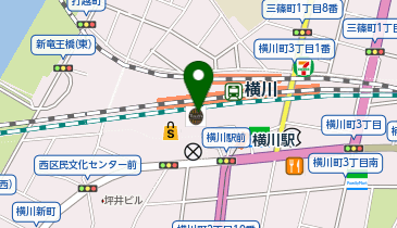 タリーズコーヒー フタバ横川新館店の地図画像