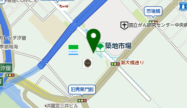 タリーズコーヒー 朝日新聞東京本社ビル店の地図画像