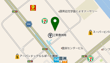 タリーズコーヒー 豊洲フロント店の地図画像