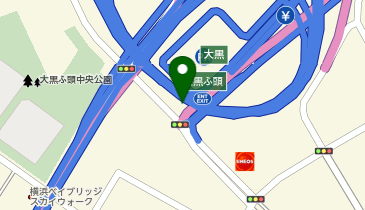 タリーズコーヒー 大黒PA店の地図画像