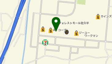 タリーズコーヒー 佐久平店の地図画像
