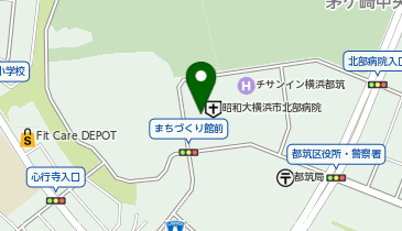 タリーズコーヒー 昭和医科大学横浜市北部病院店の地図画像