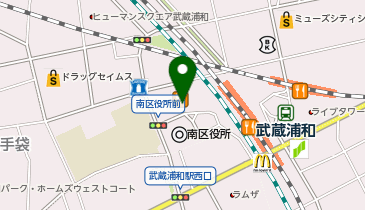 タリーズコーヒー 武蔵浦和駅前店の地図画像