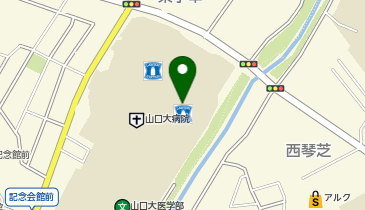 タリーズコーヒー 山口大学医学部附属病院店の地図画像