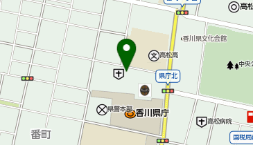 タリーズコーヒー 高松赤十字病院店の地図画像