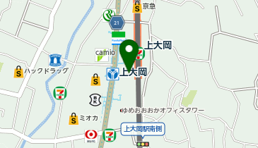 タリーズコーヒー ウィング上大岡店の地図画像