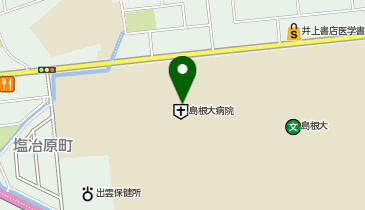 タリーズコーヒー 島根大学医学部附属病院店の地図画像