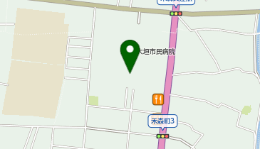 タリーズコーヒー 大垣市民病院店の地図画像
