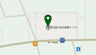 タリーズコーヒー 埼玉医科大学総合医療センター茶寮店の地図画像