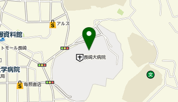 タリーズコーヒー 長崎大学病院店の地図画像
